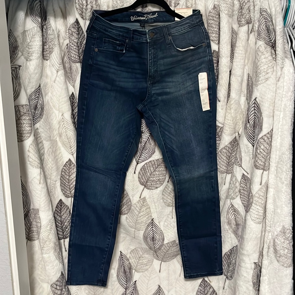UNIVERSAL THREAD Blue River Fog High-Rise Skinny Jeans